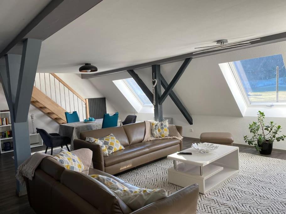 Loft Wohnung Mit Toller Aussicht Messstetten Exterior photo